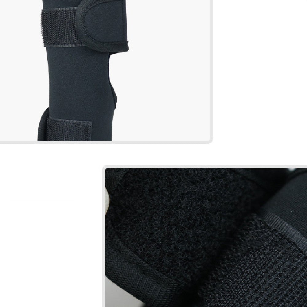 HKM-3481021 Pet Leg Support Protective Cover for Mobility Assistance - Black Traction Belt (Sizes S, M, L)