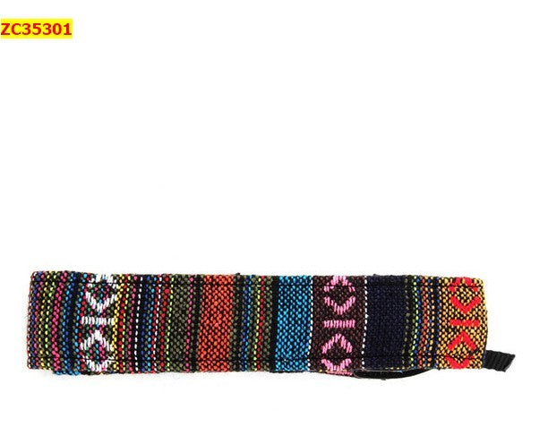 HKM-348115 Geometric Pattern Camera Strap for Stylish Photography