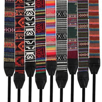 HKM-348115 Geometric Pattern Camera Strap for Stylish Photography