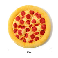 HKM-3481661 Durable Squeaky Dog Chewing Toy in Pizza Shape for Interactive Play and Dental Health