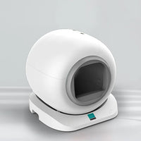 HKM-348179 Automatic Self-Cleaning Cat Litter Box with 65L Capacity and Wi-Fi Control