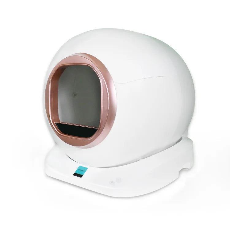 HKM-348179 Automatic Self-Cleaning Cat Litter Box with 65L Capacity and Wi-Fi Control