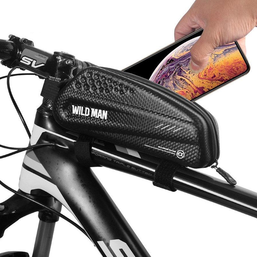 HKM-348243 Durable Hard Shell Saddle Bag for Road and Mountain Biking Accessories