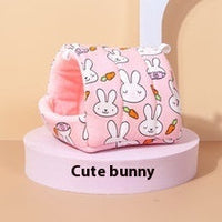 HKM-3484221 Warm Winter Bird Nest for Small Pets - Soft Cotton and Sponge with Various Designs