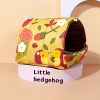 HKM-3484221 Warm Winter Bird Nest for Small Pets - Soft Cotton and Sponge with Various Designs