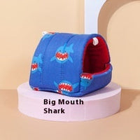 HKM-3484221 Warm Winter Bird Nest for Small Pets - Soft Cotton and Sponge with Various Designs