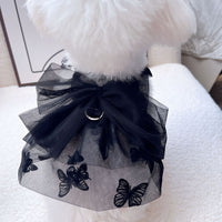 HKM-3484733 Princess Tulle Skirt for Pets ¨C Black Gauze Dog and Cat Clothing in Various Sizes