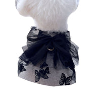 HKM-3484733 Princess Tulle Skirt for Pets ¨C Black Gauze Dog and Cat Clothing in Various Sizes
