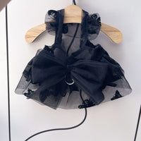 HKM-3484733 Princess Tulle Skirt for Pets ¨C Black Gauze Dog and Cat Clothing in Various Sizes