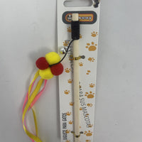 HKM-3484989 Interactive Cat Teaser Stick with Pole for Engaging Playtime