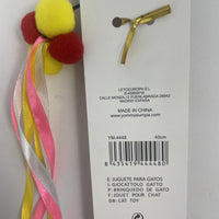 HKM-3484989 Interactive Cat Teaser Stick with Pole for Engaging Playtime