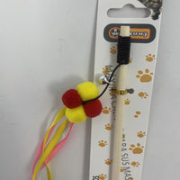 HKM-3484989 Interactive Cat Teaser Stick with Pole for Engaging Playtime