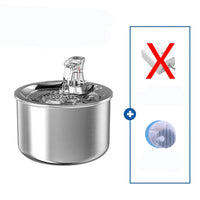 HKM-348499 Automatic Stainless Steel Pet Water Fountain with Filter and Sensor