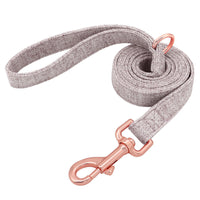 HKM-3486013 Personalized Anti-Lost Pet Dog Collar with Leash in Various Colors for Medium and Large Dogs