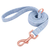 HKM-3486013 Personalized Anti-Lost Pet Dog Collar with Leash in Various Colors for Medium and Large Dogs