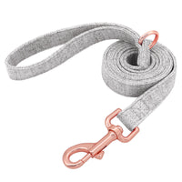 HKM-3486013 Personalized Anti-Lost Pet Dog Collar with Leash in Various Colors for Medium and Large Dogs