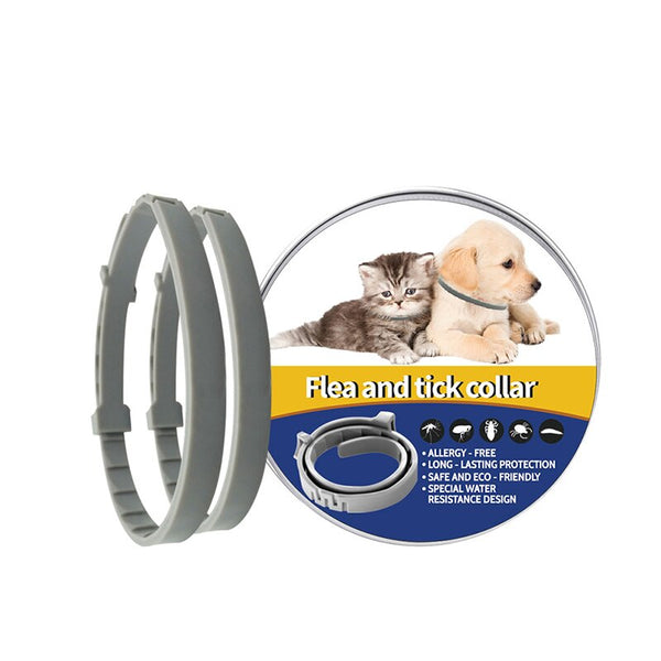HKM-3486141 Dog Mosquito Repellent Collar with Essential Oils - Waterproof and Safe Insect Control for Pets