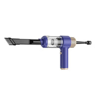 HKM-348627 3-in-1 Wireless Handheld Vacuum and Air Duster for Effective Car and Desktop Cleaning, 18-Minute Runtime, ABS Material
