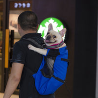 HKM-3486397 Adjustable Outdoor Shopping Backpack for Pets - Polyester, Medium to Soft Hardness, Multiple Sizes Available