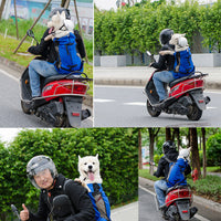 HKM-3486397 Adjustable Outdoor Shopping Backpack for Pets - Polyester, Medium to Soft Hardness, Multiple Sizes Available