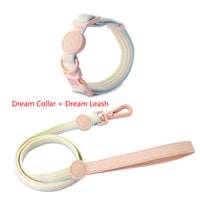 HKM-3487421 Retro Hand-Holding Rope Dog Collar Vest for Small and Medium-Sized Dogs