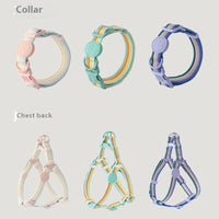 HKM-3487421 Retro Hand-Holding Rope Dog Collar Vest for Small and Medium-Sized Dogs