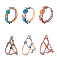 HKM-3487421 Retro Hand-Holding Rope Dog Collar Vest for Small and Medium-Sized Dogs
