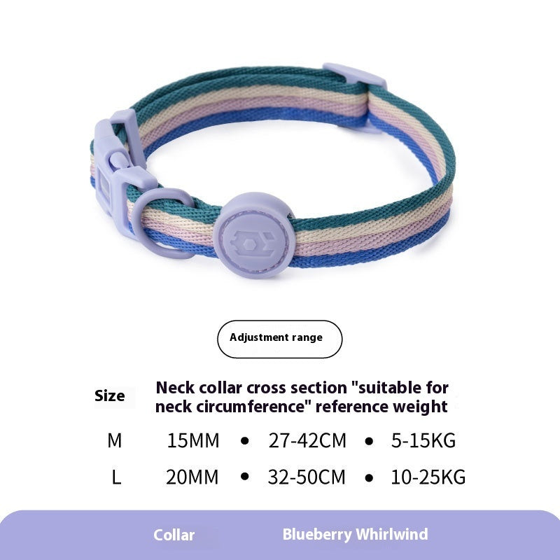 HKM-3487421 Retro Hand-Holding Rope Dog Collar Vest for Small and Medium-Sized Dogs