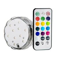 HKM-348755 Colorful Waterproof Remote Control Underwater LED Lights for Parties and Aquariums