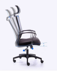 HKM-348755 Ergonomic Swivel Office Chair for Professional Home Use
