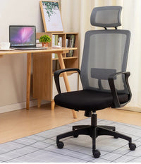 HKM-348755 Ergonomic Swivel Office Chair for Professional Home Use
