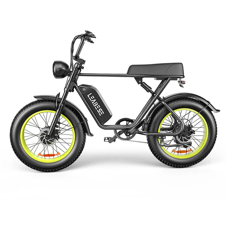 HKM-348819 2000W 23-Inch Fat Tire Electric Bike, 48V 23Ah Lithium Battery, 7-Speed, Disc Brakes, Max Speed 50km/h