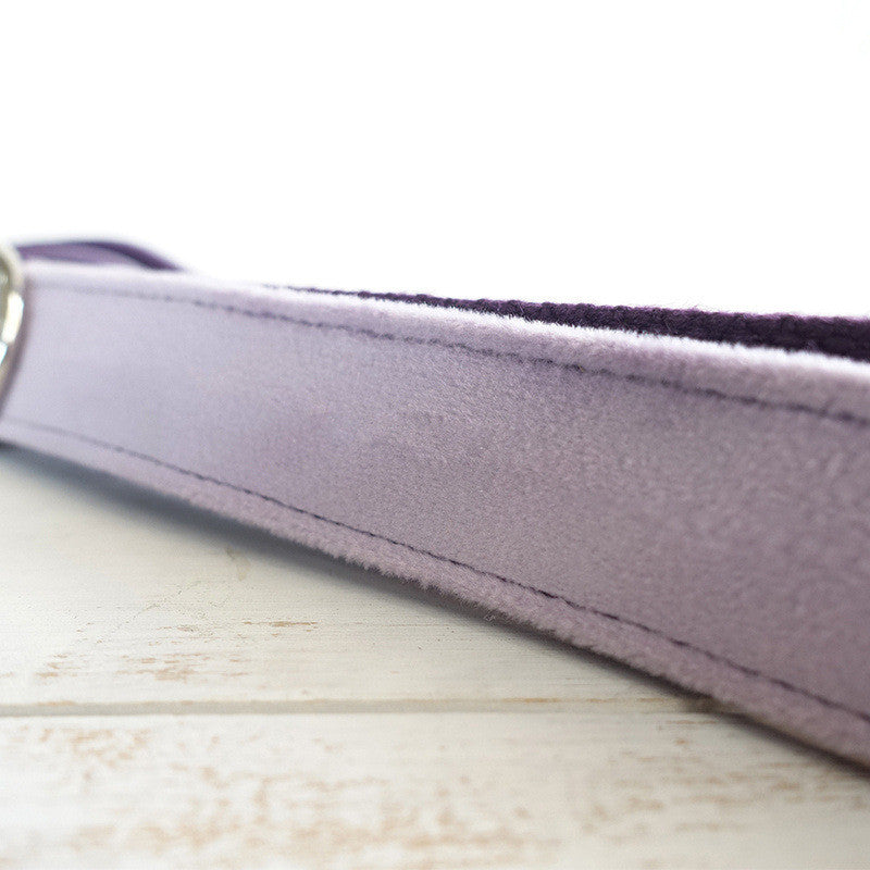 HKM-3489725 Light Purple Polyester Dog Traction Belt - Size XS to XL