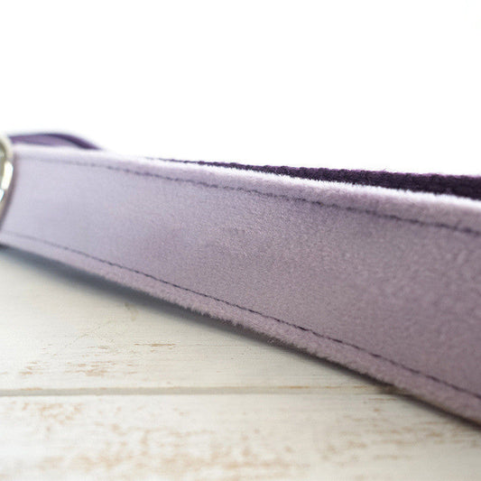 HKM-3489725 Light Purple Polyester Dog Traction Belt - Size XS to XL