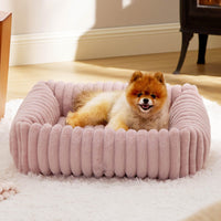HKM-3489981 All-Season Warm Plush Pet Bed for Dogs and Cats - Multiple Colors Available