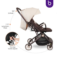 HKM-349075 Compact Baby Travel System with Easy Folding Stroller for 0-3 Years