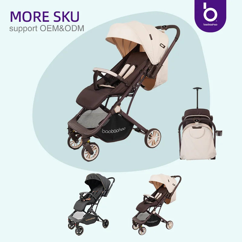 HKM-349075 Compact Baby Travel System with Easy Folding Stroller for 0-3 Years