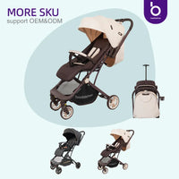 HKM-349075 Compact Baby Travel System with Easy Folding Stroller for 0-3 Years