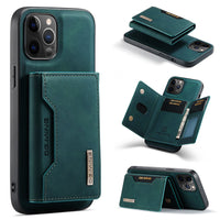 HKM-349139 Magnetic Multi-Function Card Holder Case for iPhone Models, PU Leather Protection in Various Colors