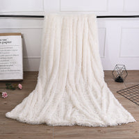 HKM-349203 Beige Polyester Photo Blanket for Children's Photography - 160x200-220 cm
