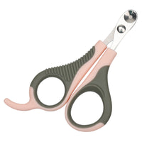 HKM-3493693 Portable Plastic Pet Nail Clipper - Sweet Peach Pink, Haze Blue, Olive Green