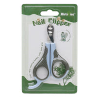 HKM-3493693 Portable Plastic Pet Nail Clipper - Sweet Peach Pink, Haze Blue, Olive Green