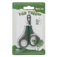 HKM-3493693 Portable Plastic Pet Nail Clipper - Sweet Peach Pink, Haze Blue, Olive Green