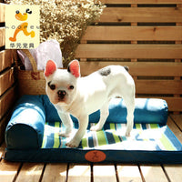 HKM-3493949 Comfortable Oxford Pet Sleeping Mat with Removable Cushion for Dogs and Cats