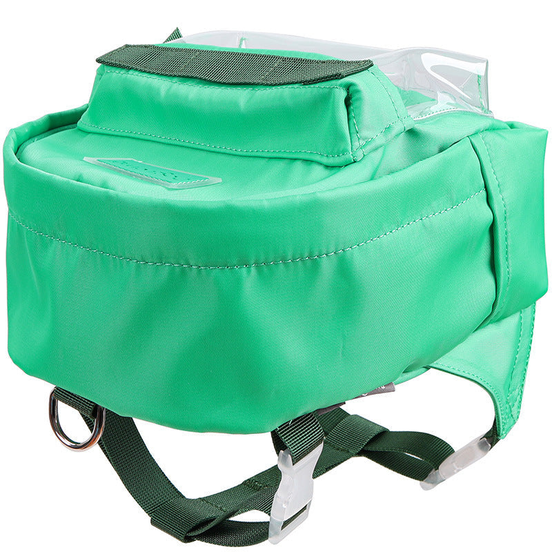 HKM-3495485 Trendy Chest Strap Travel Bag for Cats and Puppies, Waterproof TPE Material, Available in Yellow, Blue, Green