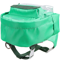 HKM-3495485 Trendy Chest Strap Travel Bag for Cats and Puppies, Waterproof TPE Material, Available in Yellow, Blue, Green