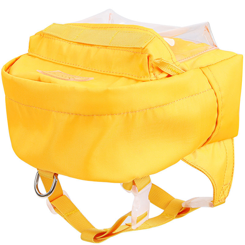 HKM-3495485 Trendy Chest Strap Travel Bag for Cats and Puppies, Waterproof TPE Material, Available in Yellow, Blue, Green