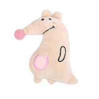 HKM-3495741 Cozy Plush Pet Mat for Small Animals - Hamster, Hedgehog, Rabbit, Green Crocodile & Beige Kangaroo
