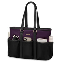 HKM-349587 Multi-Pockets Waterproof Large Laptop Tote Bag for Work, Travel, and College