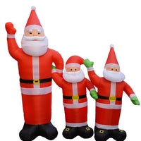 HKM-349651 Inflatable Holiday Santa Decoration in Red with Height Options from 1.2m to 6m
